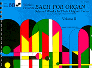Bach for Organ Vol 2 No. 68 Organ sheet music cover